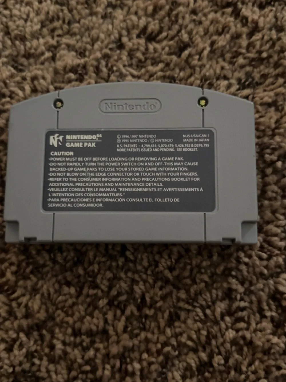 Banjo Kazooie Cartridge For N64 Nintendo 64 And Player's Guide